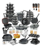 Complete 130 Piece Cooking & Kitchenware Set Premium